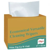 Wood Pulp Polyester Endistriyèl Ti sèvyèt